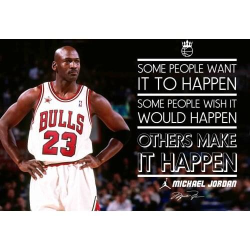 Michael Jordan Picture Art Silk Poster Print 24x36inch