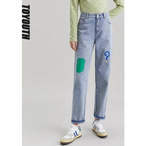 Джинсы МОМ Toyouth China At AliExpress