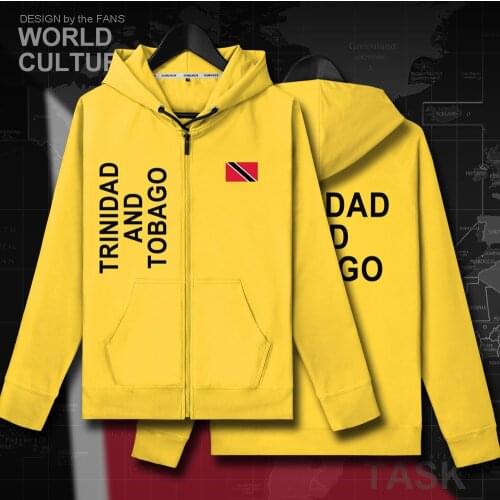 Trinidad and Tobago TTO Trinidadian Trini Trinbagonian mens fleeces hoodies winter jacket men coats tracksuit zipper clothes