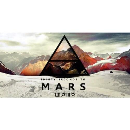 2016 70*140cm Absorbent Bamboo Fiber Bath 30 Seconds To Mars Print Beach Towel Drying Washcloth Swimwear Shower Free Shipping