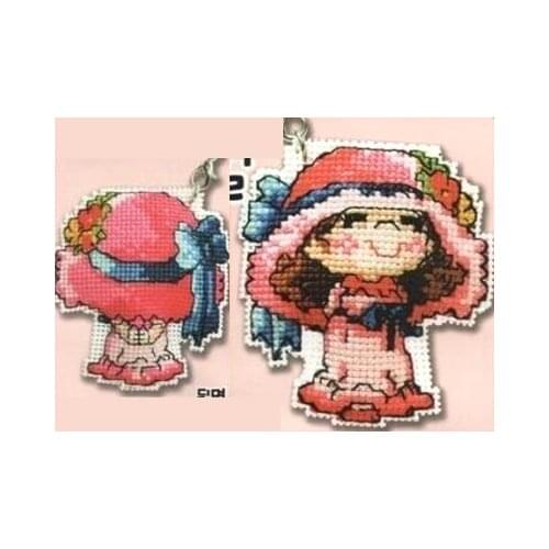 220 Stich Kits Phone Key Bag Hanging Accessories Craft Needlework Embroidery Counted Cross-Stitching Homefun Cross Stitch Kits