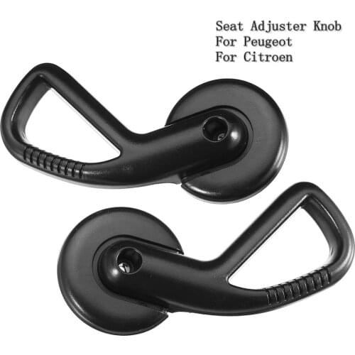 Car left/right armrest handle seat adjuster knob adjustment lever 9638779977 890586 for Peugeot 206 207 for Citroen C2