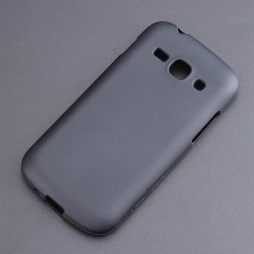 Black Skidding Gel TPU Slim Soft Case Back Cover For Samsung Galaxy Ace 3 S7270 S7272 S7275 Phone Rubber silicone Bag