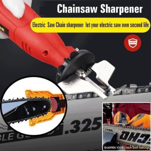 Chainsaw Sharpening Drill Sharpener Grinding Machine Electric Grinder Polishes Saw Chains Tool Kit Drill Rotary Accessories Set