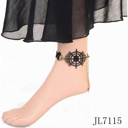 Florate Bracelets On The Leg