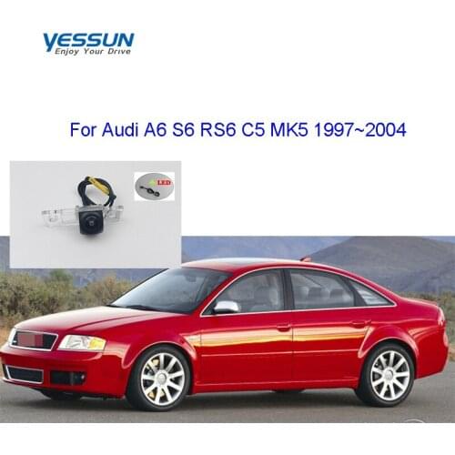 Yessun Fisheye Rear view camera For Audi A6 S6 RS6 C5 MK5 1997 1998 1999 200~2004 AHD 720P backup camera/ license plate camera