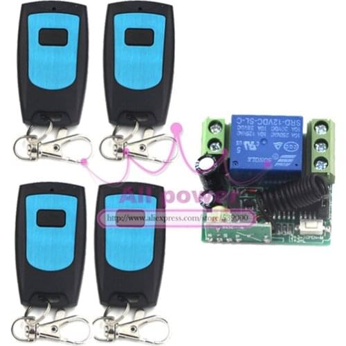 Manufacturers Wholesale High Quality 12V 10A Digital Intelligent Wireless Remote Control Switch RF System