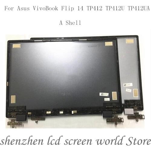 Original For Asus VivoBook Flip 14 TP412 TP412U TP412UA LCD Back Cover Top Case Touch series