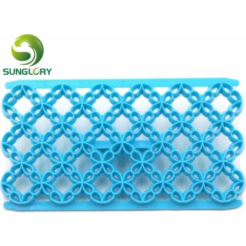 Plastic Flower Petal Quilt Embosser Fondant Lace Biscuit Mold Cookie Cutter For Cupcake Decoration Baking Cake Decorating Tools