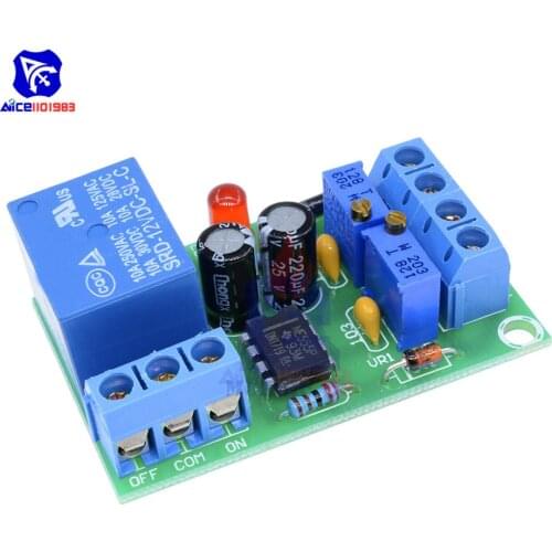 XH-M601 Battery Charging Control Board DC 12V Intelligent Charger Power Supply Module Panel Automatic Charging Stop Switch