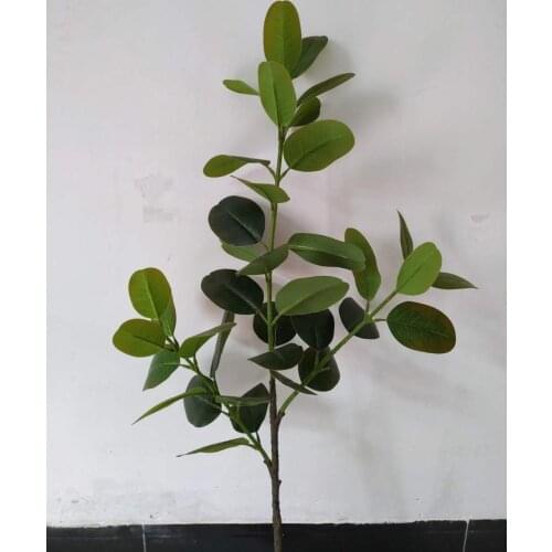 Fake plant 3 heads natural and similar plstic tree branch for Holiday Decorations