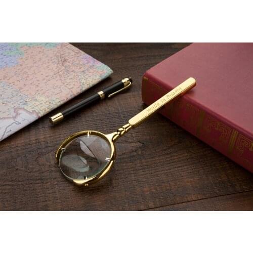 60MM Lens 10X Handheld Magnifying Glass, Handle Magnifying Glass for Reading Books, maps,inspections, Coins, Insects,Magnifying