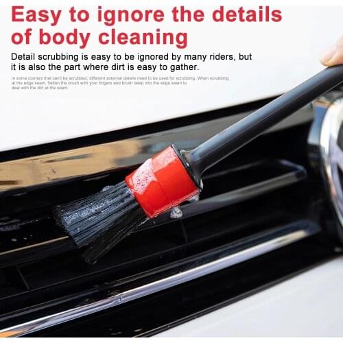 5pcs Car Wash Car Detailing Brush Auto Cleaning Car Cleaning Tools Detailing Set Dashboard Accessories Air Outlet Cleaning Brush