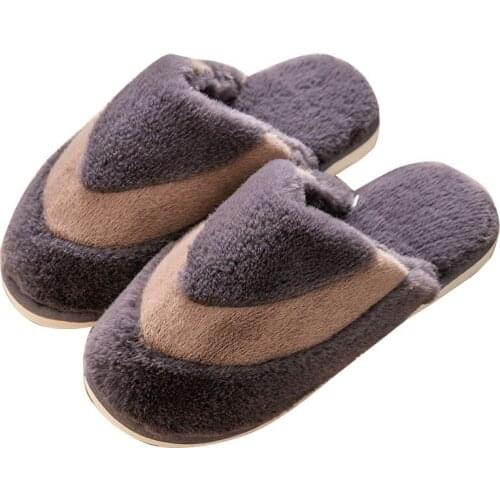 Men Women Slippers Winter Warm Flip Flop Shoes Couple Home Fashion Non-slip Flat Indoor Casual House Slides Comfortable