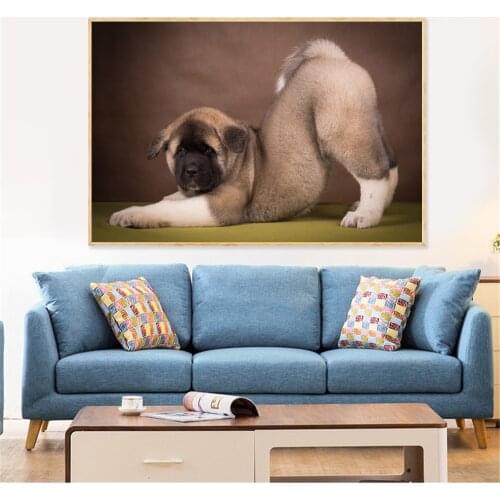 One Piece Posters and Prints Clever Dog Funny Pictures for Living Room Baby Decoration Room Cuadros Decoraiton Salon Home Decor