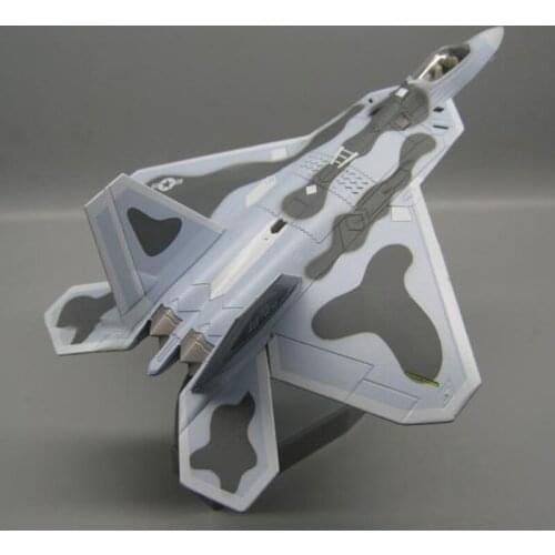 1/100 Scale Military Model Toys Lockheed and F22 Raptor Fighter USA Army Air Force Diecast Metal Plane Model Toy