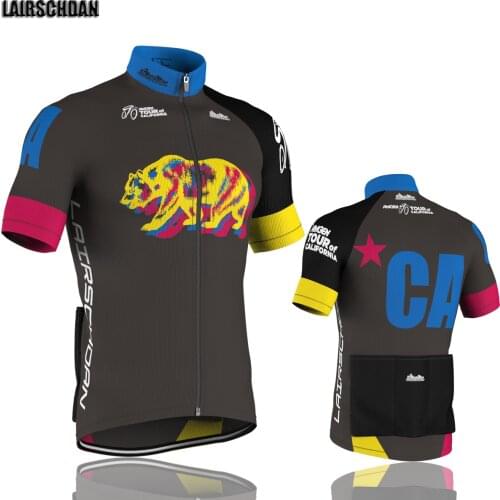 2021 LairschDan mallots ciclismo hombre cartoons short sleeve cycling clothing black bicycle jersey mtb bike cycling wear shirt