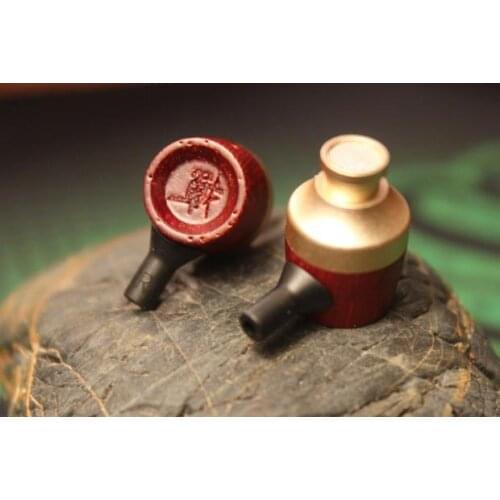 9mm ear shell wood shell Red sandalwood