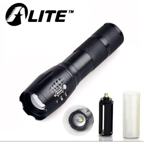 TMWT XML-T6 lamp10W 18650 battery High Powerful Lanterna troch light Compact Military Grade Zoom Tactical LED Flashlight
