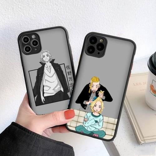 Tokyo Revengers Phone Case For iphone 12 11 8 7 plus mini x xs xr pro max matte transparent cover
