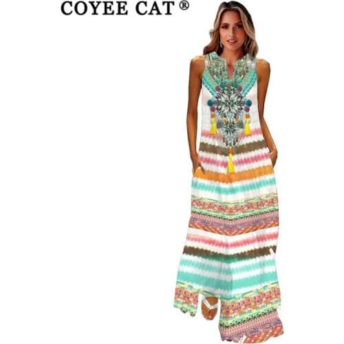 Летние платья в полоску Coyee Cat China At AliExpress