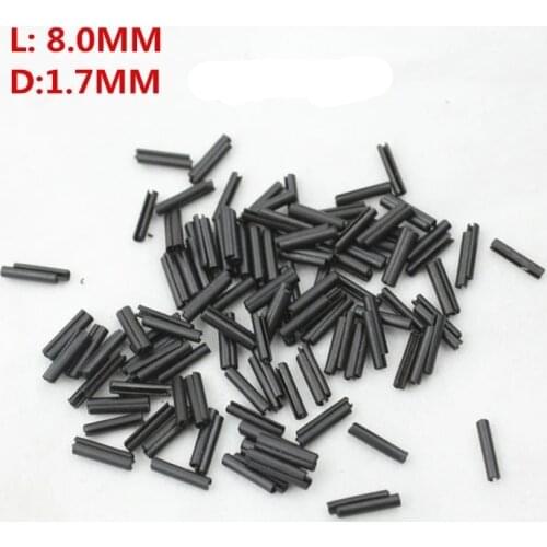 HKCYSEA Remote Key Blank Fixed Pin 1.7MM 1.7 PIN Fixed for Flip Folding Key Blade L:8MM D:1.7MM for KEYDIY JMD VVDI Remote