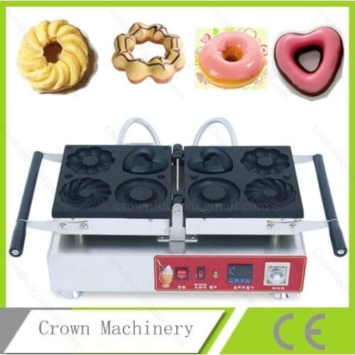 Electric Digital Heart ect Donut maker making machine; Blossom donut machines