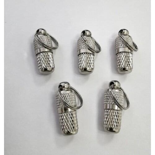 500pcs Pet Dogs Cats Tag Metal Anti Lose Puppy Cat Name ID Address Telephone Number Secret Barrel Tube Pet Supplies W0313