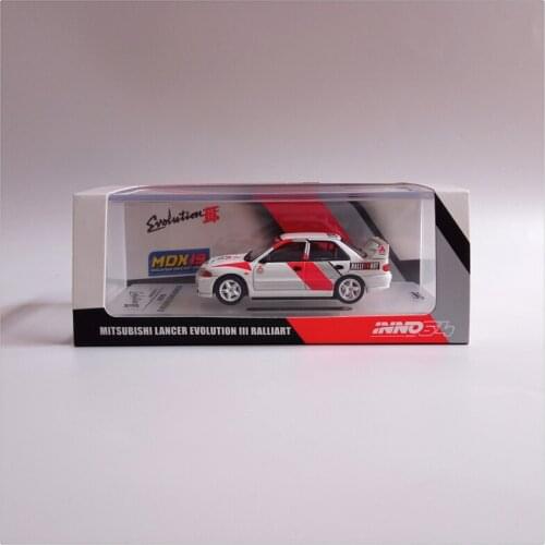 INNO Car 1:64 1996 LANCER EVO III #7 Australia Rally Collection Metal Die-cast Simulation Model Cars Toys
