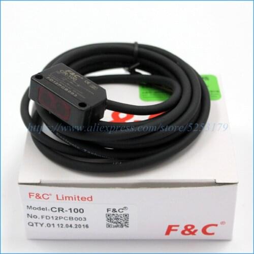 New Original F&C Photoelectric Sensors CR-100 /CRRI-S100N R2M