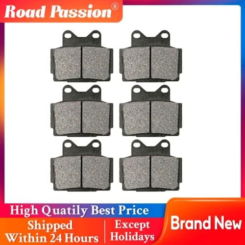 Road Passion Motorcycle Front and Rear Brake Pads For YAMAHA SRX600 1JK RZ250R RZ250RR RD350 RD350N RD350R FA104
