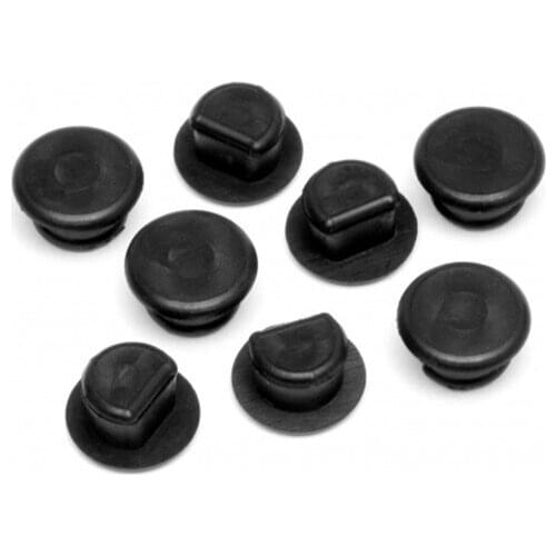 Plastic 57T Metal gear side plate rubber cap for 1/5 scale hpi rovan km baja 5b toy parts