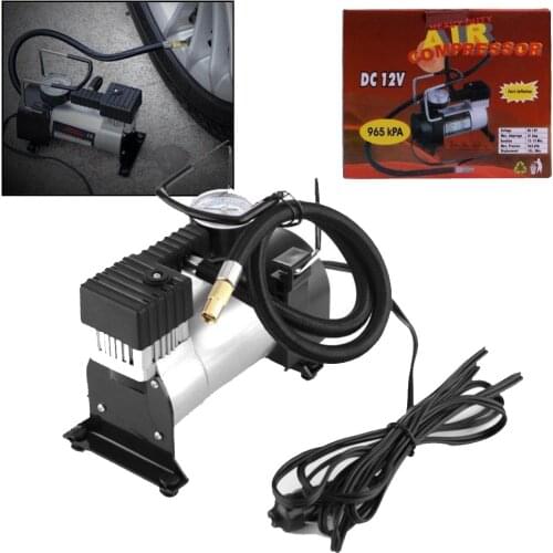 Durable 12v 150PSI Car Electric Air Compressor Pump Bike Tyre Air Inflator