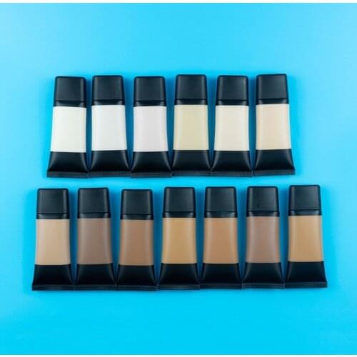 10 Piece Moisturizing Concealer Liquid Foundation Private Label Light Skin Face Makeup Primer Base Waterproof Wholesale Cosmetic