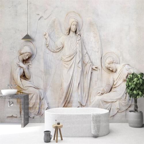 Custom 3D Wallpaper 3D Mythical European Angel Photo Wall Murals bedroom Living Room TV Sofa wallpaper for walls 3 d stereoscope