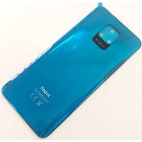 5pcs Original For Xiaomi Redmi Note 9S / Note 9 Pro Max Battery Cover Door Rear Glass Housing Case Back Battery Cover Replace