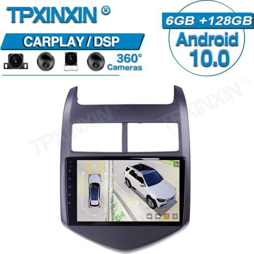 For Chevrolet Aveo 2011-2015 Android Car 360 HD Auto Surround View Camera Car Multimedia Player Stereo Radio GPS Navigation IPS