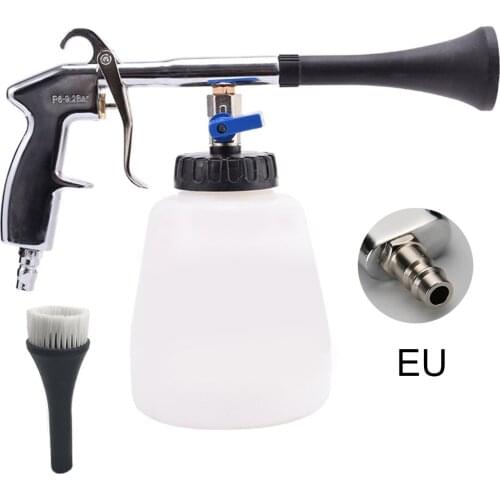 BLACK Penumatic Pulse Car Cleaning Gun Rotate Bearing High Pressure Air Car Washer Equipment Tornado Cyclone Car Tool
