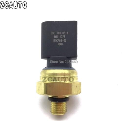 Fuel Injection Pressure Sensor for Audi A8 Quattro Q7 Volkswagen VW Passat CC Touareg 03C906051A 03C 906 051A