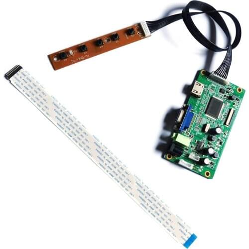 For NV140FHM EDP LED LCD panel/screen 1920*1080 30-Pin VGA display controller drive board DIY kit