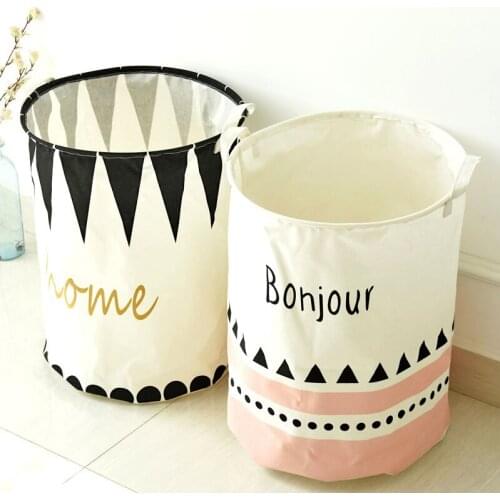 Canvas toys Storage bin Home Storage Organizer For Kids Toys & Clothing High Quality Water Proof Folding Organizer