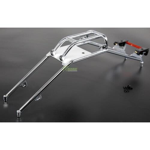 Chrome Metal Roll Cage Fit for 1/5 HPI ROVAN KM BAJA 5B 5T SS and Rovan Baja Buggy or Truck
