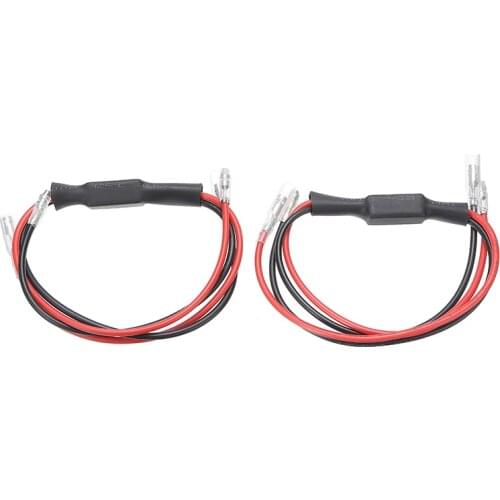 2Pcs 5W 12V LED Light Motorcycle Indicator Turn Signal Light Resistors Load Resistor Flasher Flash Blinker