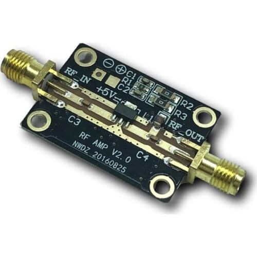 69HA Reliable Amplifier Kits Set Modules UHF Ham Radio -110dBm Radio Module Low-Noise Amplifier LNA 0.05-4GHZ NF=0.6dB RF FM