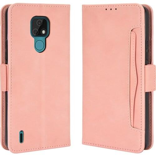 Flip Leather Case Phone Case Protective Sleeve Cover for Moto rola E7 Phone Protective Shell