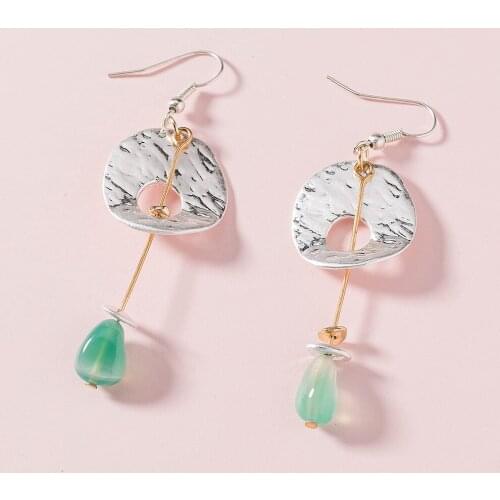 Fashion Vintage Earrings For Women Big Geometric Statement Metal Drop Earrings 2020 Trendy Earings Jewelry Accessories