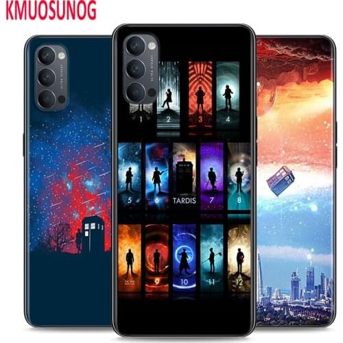 Silicone Cover Box Doctor Who for OPPO Reno 4 3 Pro 10X Zoom 2 Z F ACE X2 Pro 5G A5 A9 2020 Phone Case