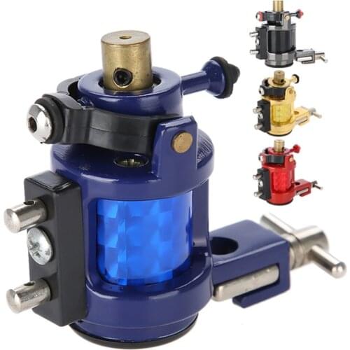 4 Colors Alloy Rotary Tattoo Machine Strong Motor Gun Liner Shader Coloring Permanent Makeup Tattoo Gun Tatto Accessories Supply