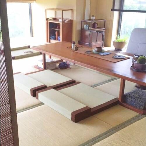 Free shipping Pastoral Style Folding Zabuton Meditation Cushion Zafu Zabuton Yoga Mat Cushion Tatami Mat Buddha Cushions Seat