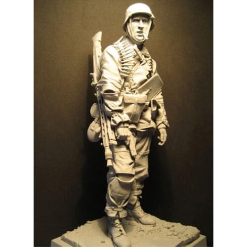 1/16 120mm resin figures soldier ,Military theme of WWII Unassembled